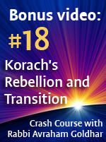 Korach's Rebellion and Transition