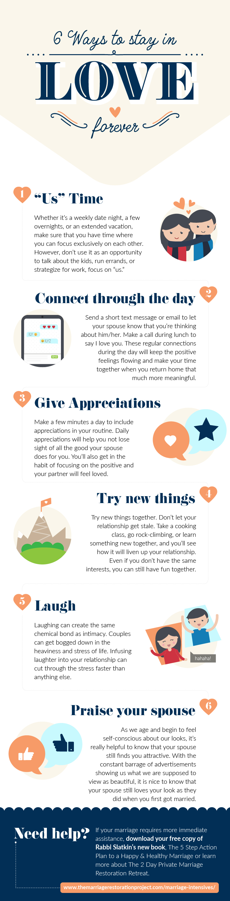 INFOGRAPHIC: 6 Ways to Stay in Love Forever