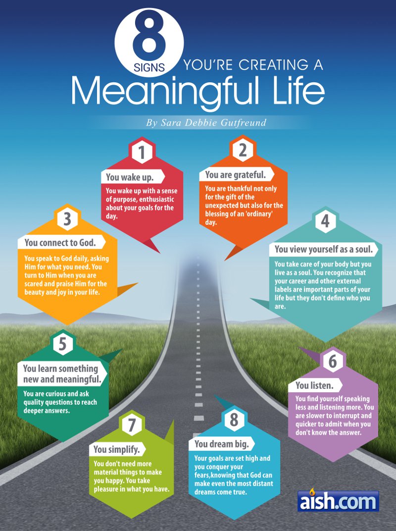 8 Signs You’re Creating a Meaningful Life