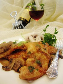 Chicken Scallopini Marsala