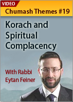Korach and Spiritual Complacency