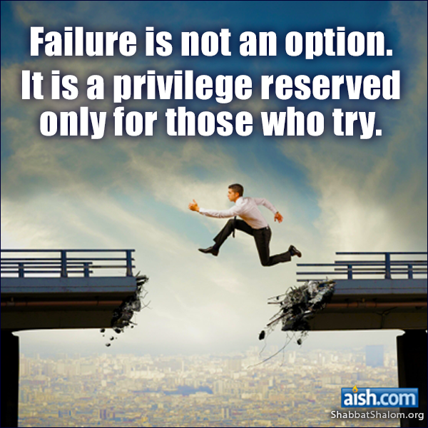 Failure is not an option. It is a privelege reserved only for those who try.