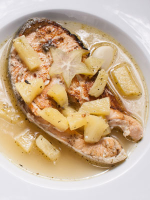 Mexican Pickled Fish with Fresh Pineapple and Vanilla Bean