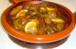 Moroccan Potato, Tomato and Olive Tajine