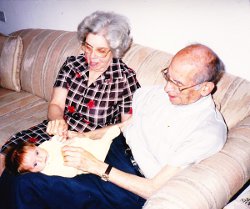 My parents with Pliyah (1988)