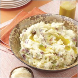 Olive Oil and Garlic Whipped Potatoes