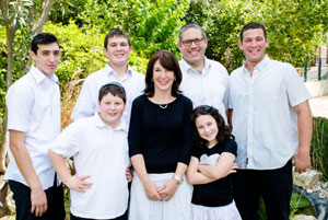 The Scheinfeld Family in Israel