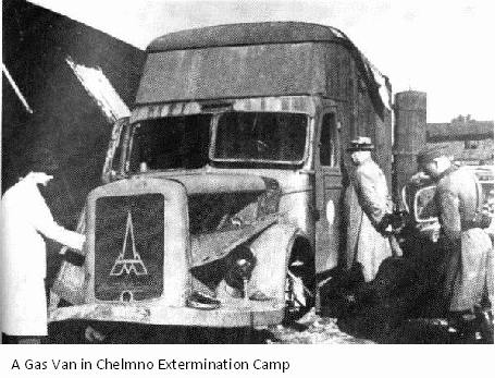 A Gas Van in Chelmno Extermination Camo