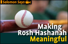 Making Rosh Hashanah Meaningful