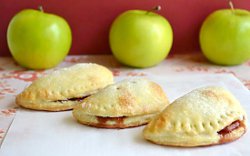 Warm Apple Cranberry Turnovers