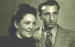 Nathan and Betty Berliner (Dimarsky’s parents) after the war.