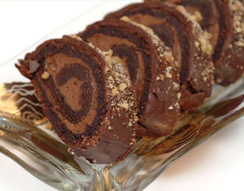World Famous Chocolate Cake Mousse Rolls