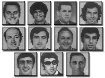 1972 Olympic Massacre Victims