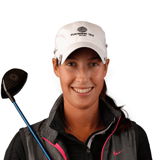 Golfer Laetitia Beck