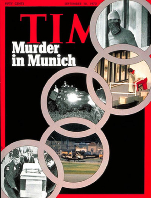 Time Magazine cover - 1972 Olympic massacre