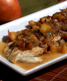 Grilled Tilapia with Peach and Nectarine Chutney