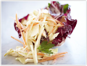 Apple and Honey Cabbage Slaw